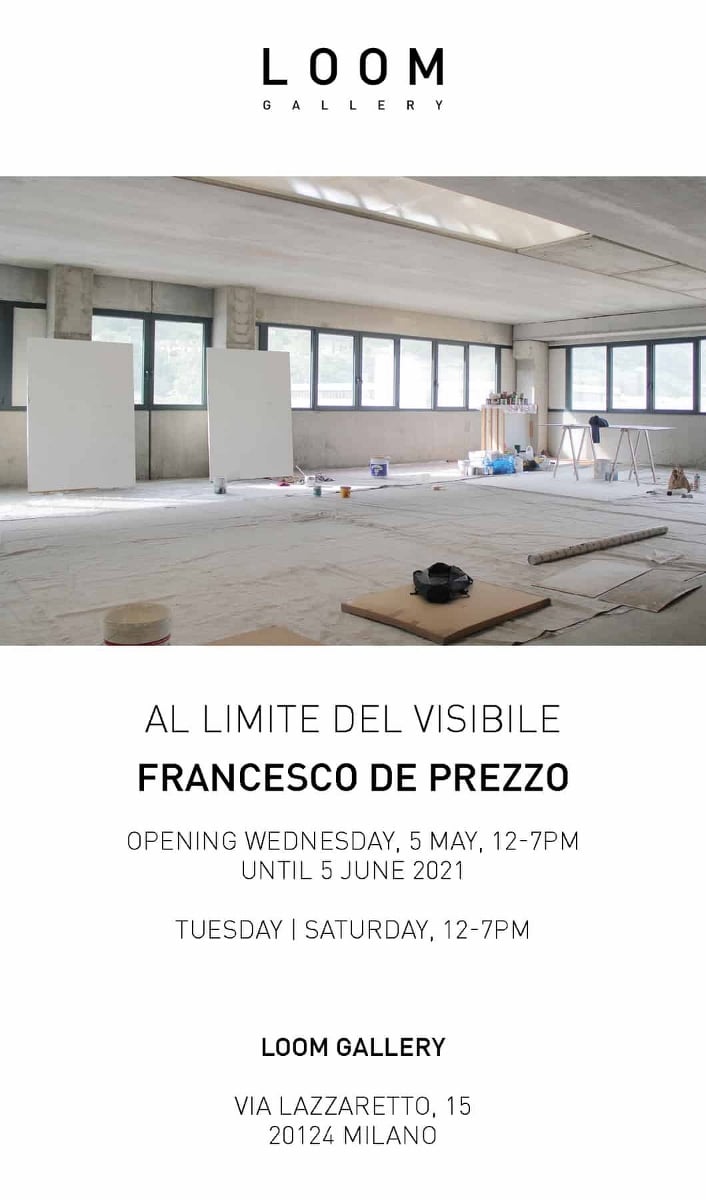 Francesco De Prezzo – Al limite del Visibile